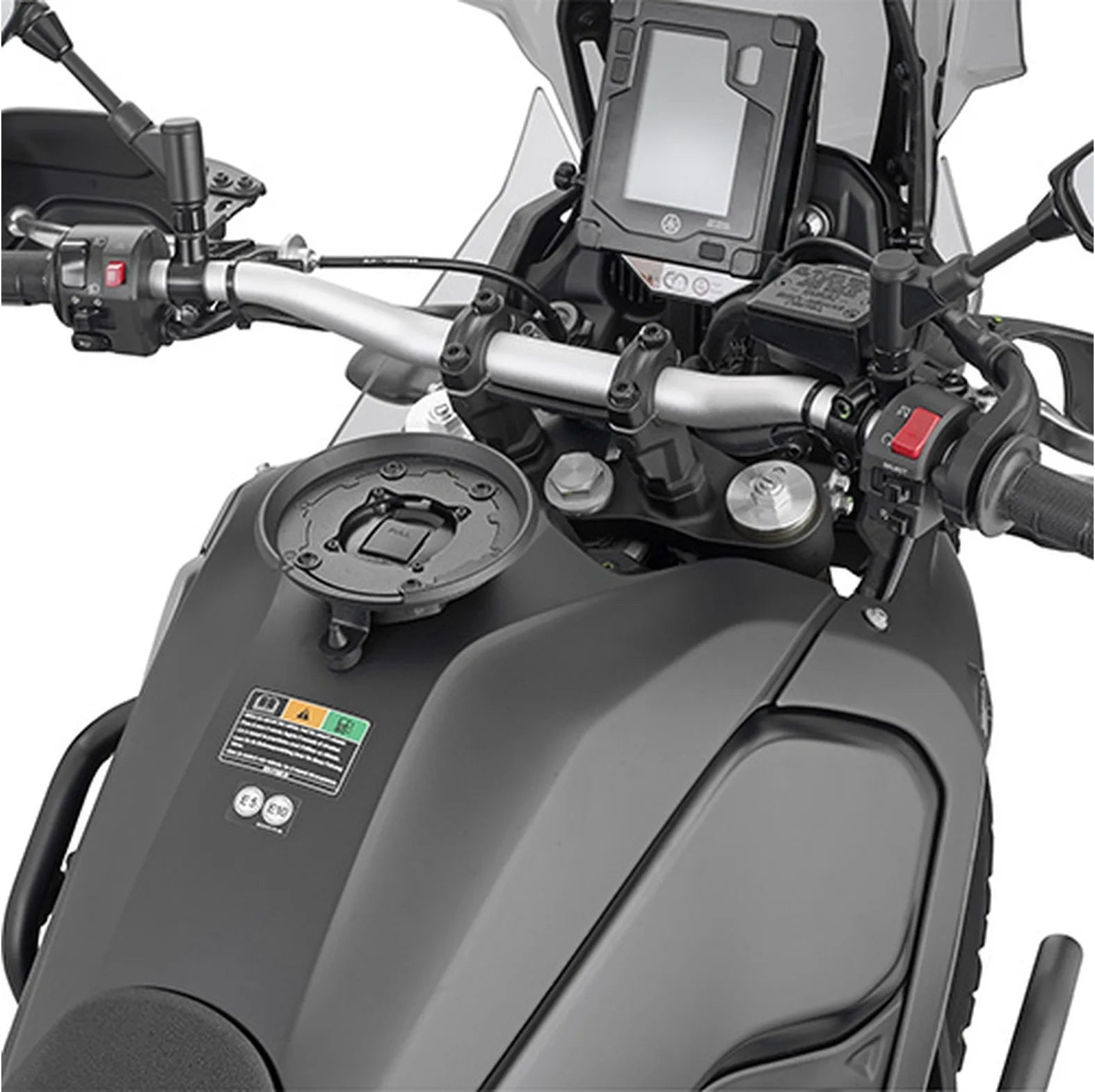 Tankrucksack Tanklock Schwarz 5 Lt Wl902 Technopolymer - Givi Kompatibel Mit Yamaha Ténéré 700 (2021-2024)