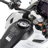 Tanklock Black Tank Bag - 18 Lt Nylon - Givi Compatible With Triumph Tiger 1200 Rally Explorer (2022-2024)