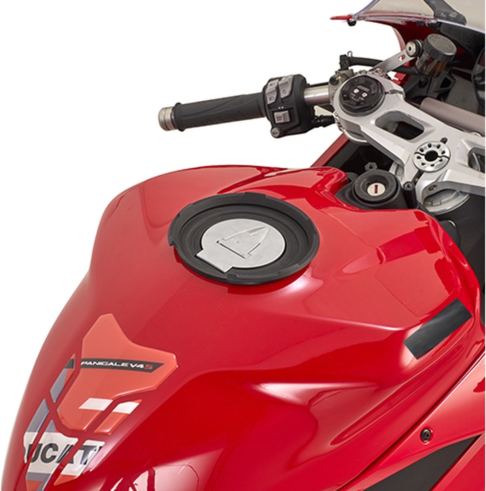 Tanklock Black Tank Bag - 5 Lt Wl902 Technopolymer - Givi Compatible With Aprilia Tuono V4 Factory 1100 (2015-2025)