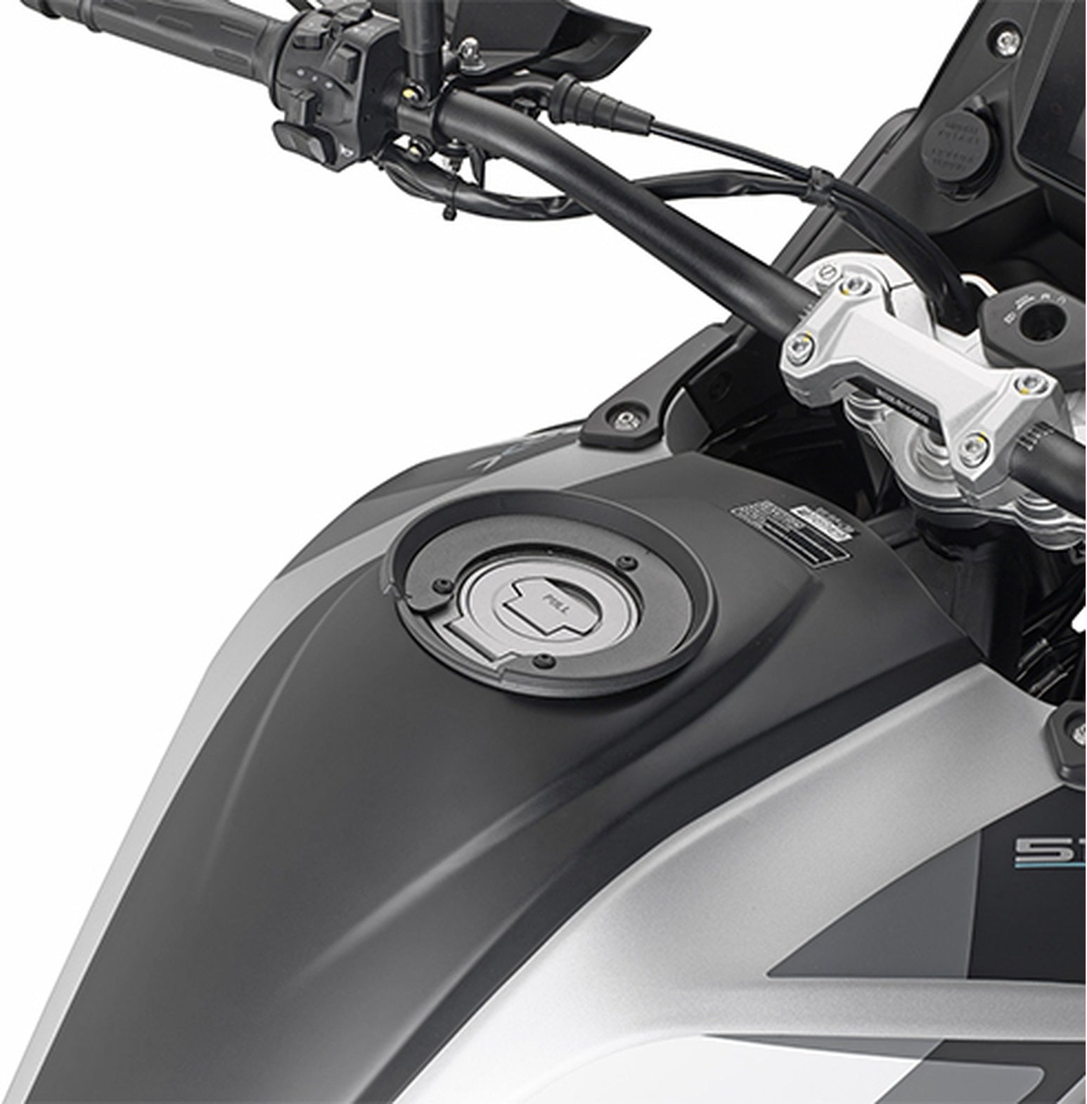 Tanklock Black Tank Bag - 5 Lt Wl902 Technopolymer - Givi Compatible With Kove Moto 510 X (2024)
