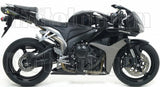 Auspuffendstück Ohne Katalysator Und Mit Geräuschzulassung Indy-Race Aluminium Carbon - Arrow Special Parts Kompatibel Mit Honda Cbr 600 Rr (2007-2008)