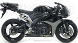 Komplette Auspuffanlage Ohne Katalysator Und Mit Geräuschzulassung Indy-Race Aluminium Schwarz Carbon - Arrow Special Parts Kompatibel Mit Honda Cbr 600 Rr (2007-2008)