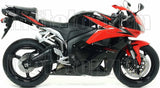 Auspuffendstück Ohne Katalysator Und Mit Geräuschzulassung Indy-Race Aluminium Schwarz Carbon - Arrow Special Parts Kompatibel Mit Honda Cbr 600 Rr (2009-2012)