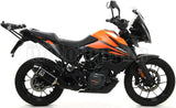 Auspuffendstück Mit Geräuschzulassung Indy-Race Aluminium Schwarz Carbon - Arrow Special Parts Kompatibel Mit Ktm 390 Adventure (2020-2023)