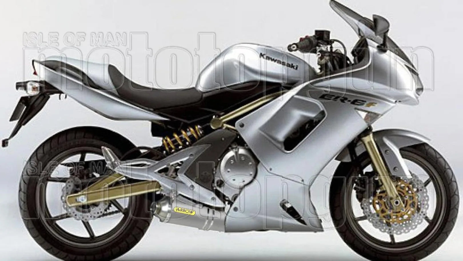 Komplette Auspuffanlage Ohne Katalysator Und Mit Geräuschzulassung Maxi Race-Tech Aluminium Edelstahl - Arrow Special Parts Kompatibel Mit Kawasaki Versys 650 (2007-2014)