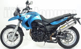 Auspuffendstück Mit Geräuschzulassung Maxi Race-Tech Aluminium Carbon - Arrow Special Parts Kompatibel Mit Bmw F 800 Gs Adventure (2008-2016)