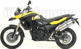 Komplette Auspuffanlage Ohne Katalysator Und Mit Geräuschzulassung Maxi Race-Tech Aluminium Carbon - Arrow Special Parts Kompatibel Mit Bmw F 800 Gs Adventure (2008-2016)