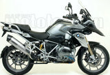 Auspuffendstück Mit Geräuschzulassung Maxi Race-Tech Aluminium Carbon - Arrow Special Parts Kompatibel Mit Bmw R 1250 Gs Adventure (2019-2024)