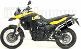 Komplette Auspuffanlage Ohne Katalysator Und Mit Geräuschzulassung Maxi Race-Tech Aluminium Schwarz Carbon - Arrow Special Parts Kompatibel Mit Bmw F 800 Gs (2008-2016)