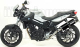 Auspuffendstück Mit Geräuschzulassung Maxi Race-Tech Aluminium Schwarz Carbon - Arrow Special Parts Kompatibel Mit Bmw F 800 R (2009-2016)
