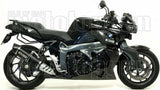 Katalysiertes Auspuffendstück Mit Geräuschzulassung Maxi Race-Tech Aluminium Schwarz Carbon - Arrow Special Parts Kompatibel Mit Bmw K 1300 R (2009-2016)