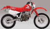 Auspuffendrohr Ohne Geräuschzulassung Paris Dacar Edelstahl Edelstahl - Arrow Special Parts Kompatibel Mit Honda Xr 600 R (1991-1998)