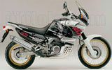 Komplette Auspuffanlage Ohne Katalysator Und Mit Geräuschzulassung Paris Dacar Edelstahl Edelstahl - Arrow Special Parts Kompatibel Mit Honda Xrv 750 Africa Twin (1993-1995)