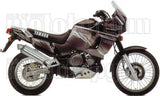 Komplette Auspuffanlage Ohne Katalysator Und Mit Geräuschzulassung Paris Dacar Edelstahl Edelstahl - Arrow Special Parts Kompatibel Mit Yamaha Xtz 750 Super Ténéré (1989-1994)