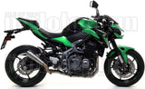 Komplette Auspuffanlage Ohne Katalysator Und Mit Geräuschzulassung Pro-Race Titan Titan - Arrow Special Parts Kompatibel Mit Kawasaki Z 900 (2017-2019)