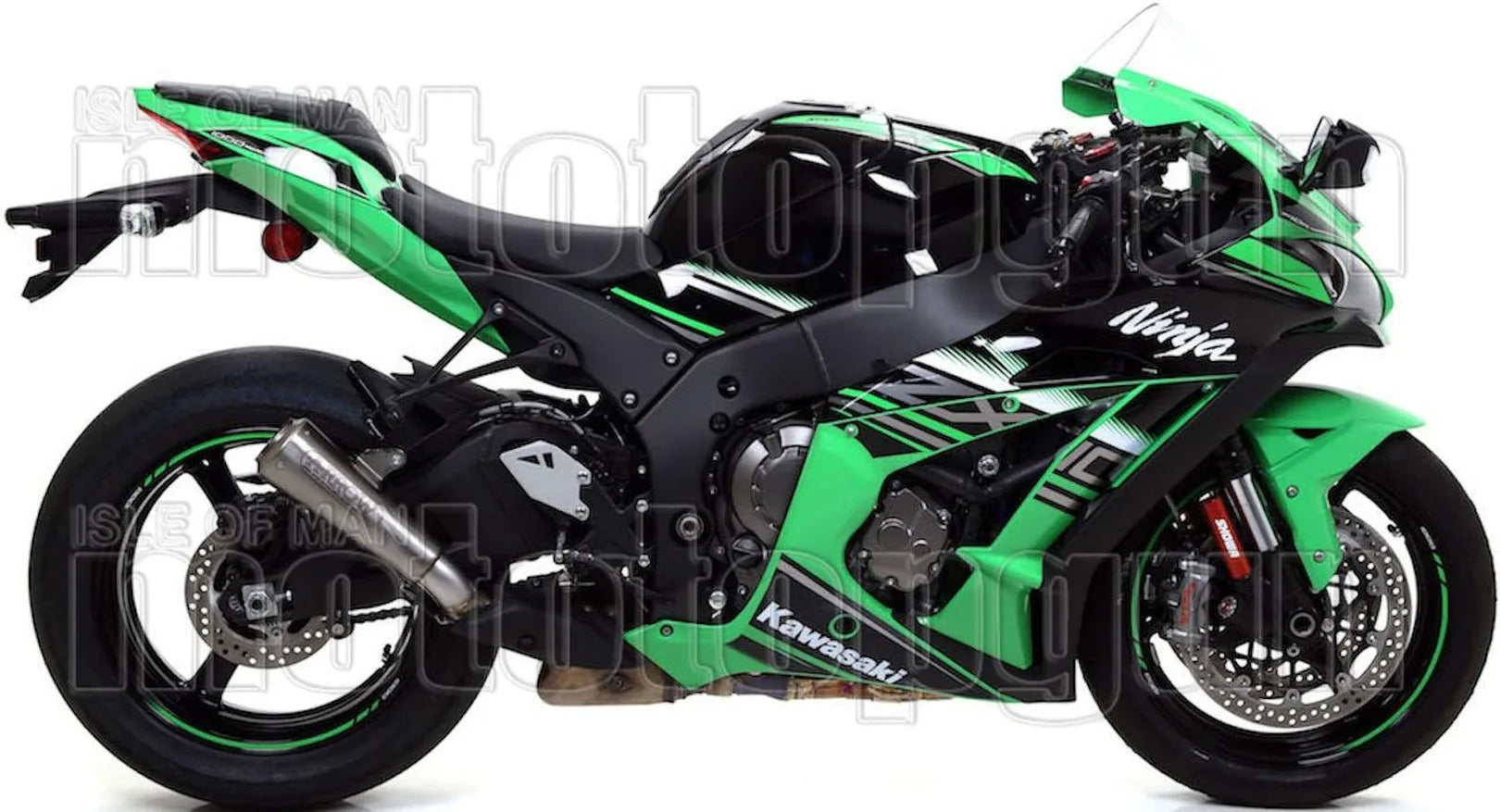 Auspuffendstück Mit Geräuschzulassung Pro-Race Titan Titan - Arrow Special Parts Kompatibel Mit Kawasaki Zx-10R (2016-2019)