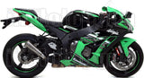 Auspuffendstück Mit Geräuschzulassung Pro-Race Titan Titan - Arrow Special Parts Kompatibel Mit Kawasaki Zx-10R (2016-2019)