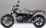Auspuffendstück Mit Geräuschzulassung Pro-Race Nichrom Edelstahl - Arrow Special Parts Kompatibel Mit Bmw R Nine T 1200 Scrambler (2016-2020)