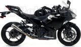 Komplette Auspuffanlage Ohne Katalysator Und Mit Geräuschzulassung Pro-Race Nichrom Edelstahl - Arrow Special Parts Kompatibel Mit Kawasaki Z 400 (2019-2020)