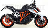 Katalysiertes Auspuffendstück Mit Geräuschzulassung Pro-Race Nichrom Edelstahl - Arrow Special Parts Kompatibel Mit Ktm Duke 1290 (2017-2019)