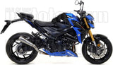 Auspuffendstück Mit Geräuschzulassung Pro-Race Nichrom Edelstahl - Arrow Special Parts Kompatibel Mit Suzuki Gsx-S 750 (2017-2020)