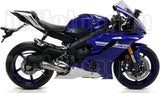 Komplette Auspuffanlage Ohne Katalysator Und Mit Geräuschzulassung Pro-Race Nichrom Edelstahl - Arrow Special Parts Kompatibel Mit Yamaha Yzf-R6 (2017-2021)