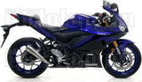 Auspuffendstück Mit Geräuschzulassung Pro-Race Nichrom Edelstahl - Arrow Special Parts Kompatibel Mit Yamaha Yzf-R3 (2019-2020)