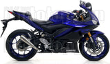 Complete Non-Catalytic Exhaust System With Sound Certification Pro-Race Nichrom Stainless Steel - Arrow Special Parts Compatible With Yamaha Yzf-R3 (2019-2020)