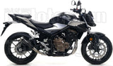 Auspuffendstück Mit Geräuschzulassung Pro-Race Nichrom Schwarz Edelstahl - Arrow Special Parts Kompatibel Mit Honda Cbr 500 R (2019-2020)