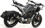 Auspuffendstück Mit Geräuschzulassung Pro-Race Nichrom Schwarz Edelstahl - Arrow Special Parts Kompatibel Mit Husqvarna Svartpilen 401 (2020-2023)