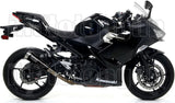 Auspuffendstück Mit Geräuschzulassung Pro-Race Nichrom Schwarz Edelstahl - Arrow Special Parts Kompatibel Mit Kawasaki Ninja 400 (2023)