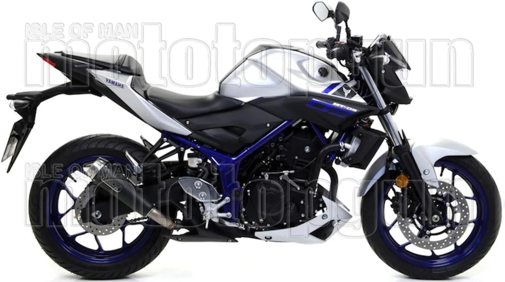 Auspuffendstück Mit Geräuschzulassung Pro-Race Nichrom Schwarz Edelstahl - Arrow Special Parts Kompatibel Mit Yamaha Mt-03 (2016-2017)