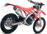 Auspuffendstück Mit Geräuschzulassung Race-Tech Aluminium Carbon - Arrow Special Parts Kompatibel Mit Honda Crf 450 L (2019-2020)