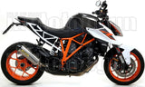 Auspuffendstück Ohne Katalysator Und Mit Geräuschzulassung Race-Tech Titan Carbon - Arrow Special Parts Kompatibel Mit Ktm 1290 Superduke R (2014-2016)