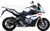 Auspuffendstück Mit Geräuschzulassung Race-Tech Aluminium Schwarz Carbon - Arrow Special Parts Kompatibel Mit Bmw S 1000 Xr (2017-2019)