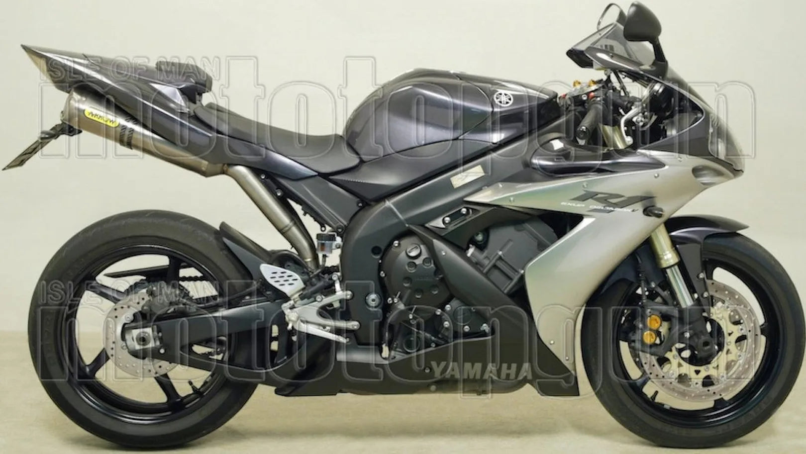 Doppelauspuffanlage Mit Geräuschzulassung Thunder Aluminium Edelstahl - Arrow Special Parts Kompatibel Mit Yamaha Yzf 1000 R1 (2004-2006)