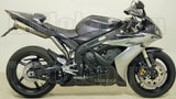 Doppelauspuffanlage Mit Geräuschzulassung Thunder Aluminium Edelstahl - Arrow Special Parts Kompatibel Mit Yamaha Yzf 1000 R1 (2004-2006)