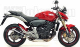 Auspuffendstück Mit Geräuschzulassung Thunder Aluminium Schwarz Edelstahl - Arrow Special Parts Kompatibel Mit Honda Cbr 600 F (2011-2013)