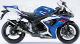 Auspuffendstück Mit Geräuschzulassung Thunder Aluminium Schwarz Edelstahl - Arrow Special Parts Kompatibel Mit Suzuki Gsx-R 750 Ie (2006-2007)