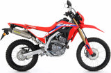 Katalysiertes Auspuffendstück Mit Geräuschzulassung Thunder Titan Carbon - Arrow Special Parts Kompatibel Mit Honda Crf 300 L (2021-2024)
