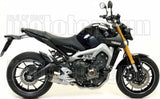 Komplette Abgasanlage Mit Katalysator Und Geräuschzulassung Thunder Titan Carbon - Arrow Special Parts Kompatibel Mit Yamaha Tracer 900 Gt (2018-2020)