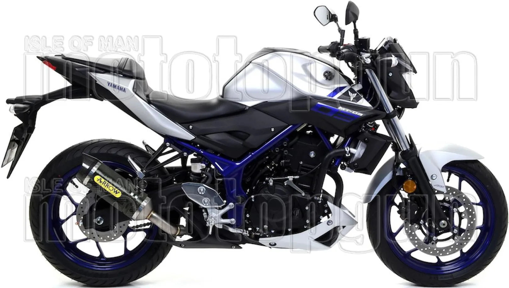 Komplette Auspuffanlage Ohne Katalysator Und Mit Geräuschzulassung Thunder Carbon Carbon - Arrow Special Parts Kompatibel Mit Yamaha Yzf-R3 (2021-2024)