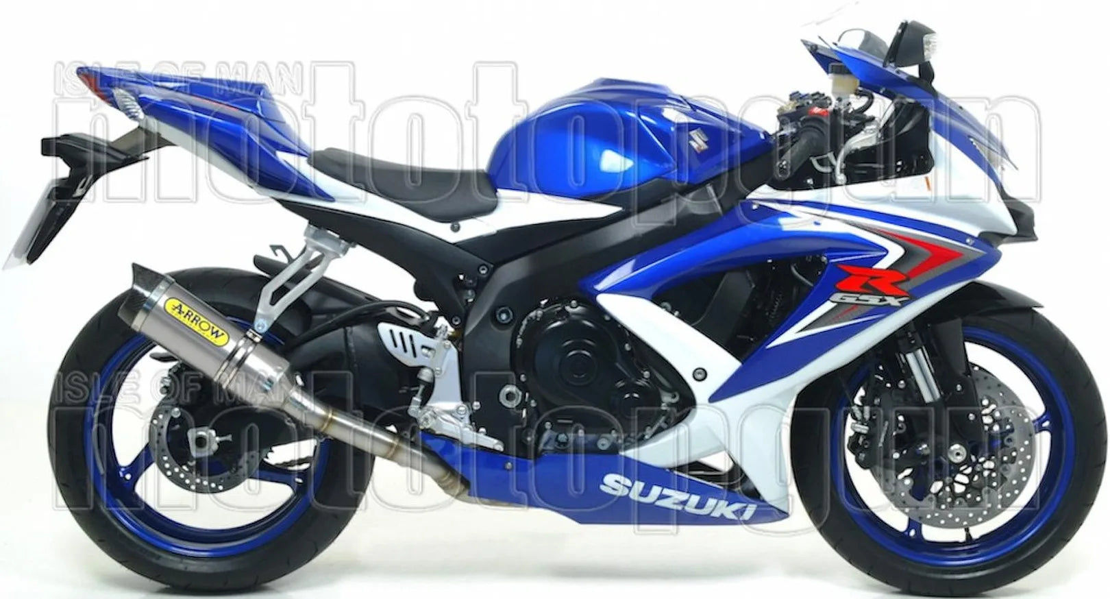 Auspuffendstück Mit Geräuschzulassung Thunder Aluminium Carbon - Arrow Special Parts Kompatibel Mit Suzuki Gsx-R 600 Ie (2008-2010)