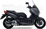Katalysiertes Auspuffendstück Mit Geräuschzulassung Urban Aluminium Schwarz Edelstahl Schwarz - Arrow Special Parts Kompatibel Mit Yamaha X-Max 250 (2009-2016)