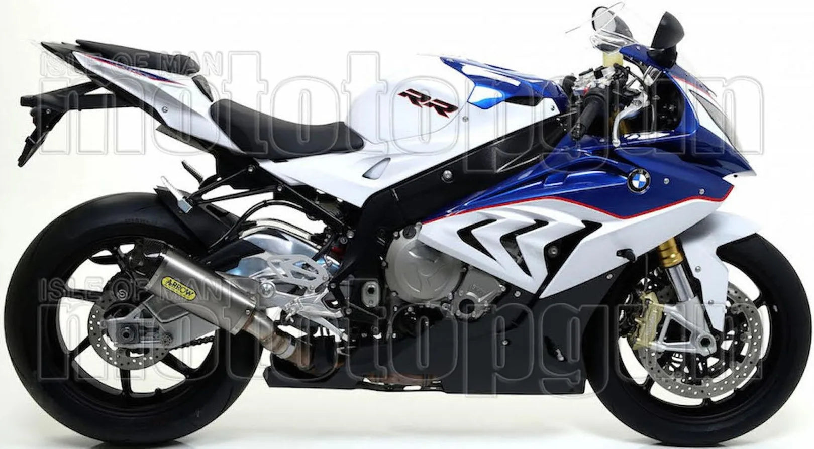 Komplette Auspuffanlage Ohne Katalysator Und Ohne Geräuschzulassung Works Competition Basso Titan Carbon - Arrow Special Parts Kompatibel Mit Bmw S 1000 Rr (2015-2018)