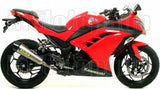 Auspuffendstück Mit Geräuschzulassung X-Kone Nichrom Carbon - Arrow Special Parts Kompatibel Mit Kawasaki Ninja 250 (2013-2016)