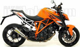 Katalysiertes Auspuffendstück Mit Geräuschzulassung X-Kone Nichrom Carbon - Arrow Special Parts Kompatibel Mit Ktm 1290 Superduke Gt (2017-2024)