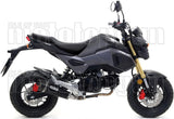 Komplette Auspuffanlage Ohne Katalysator Und Mit Geräuschzulassung X-Kone Nichrom Schwarz Carbon - Arrow Special Parts Kompatibel Mit Honda Msx 125 (2016-2020)