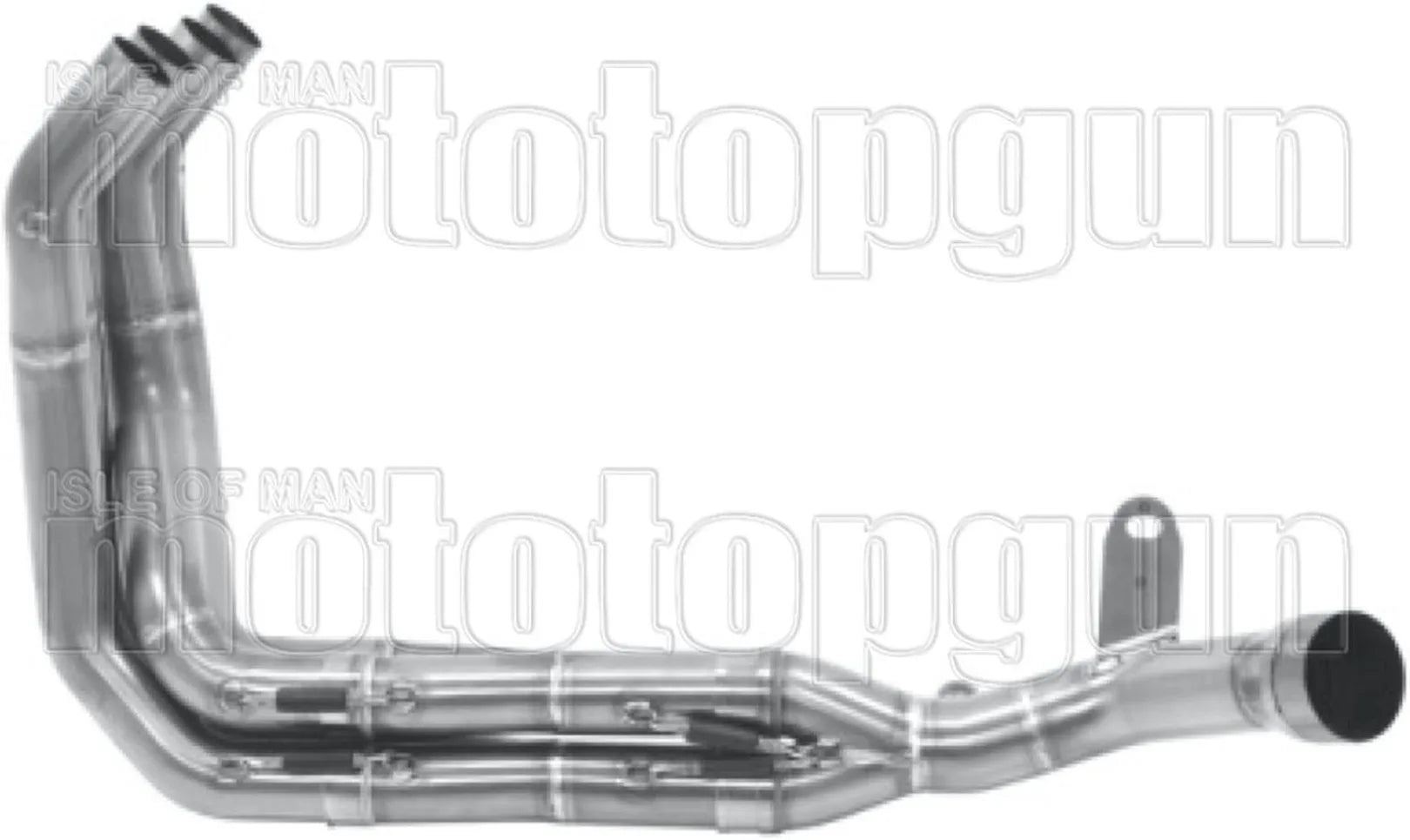 Auspuffkrümmer Ohne Katalysator Edelstahl - Arrow Special Parts Kompatibel Mit Kawasaki Z 900 (2020-2024)