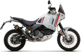 Auspuffendstück Mit Geräuschzulassung Indy-Race Aluminium Schwarz Edelstahl - Arrow Special Parts Kompatibel Mit Ducati Desert-X 950 (2022-2025)